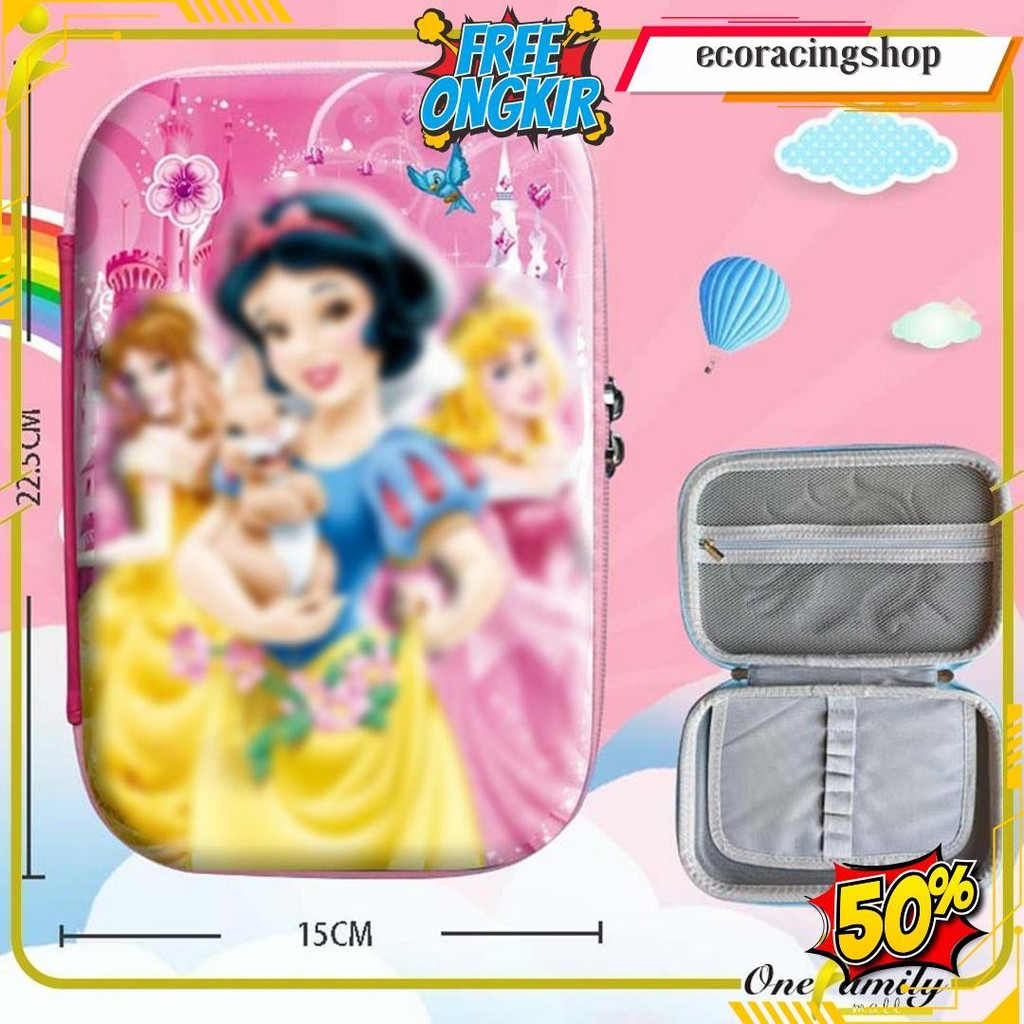 

One-A82 Kotak Pensil 3D Karakter Kartun Lucu / Tempat Pensil Anak Sekolah / Kotak Pensil Besar Pencil Case Cartoon / Tempat Pinsil Kotak Besar Alat Tulis Import Original Produk