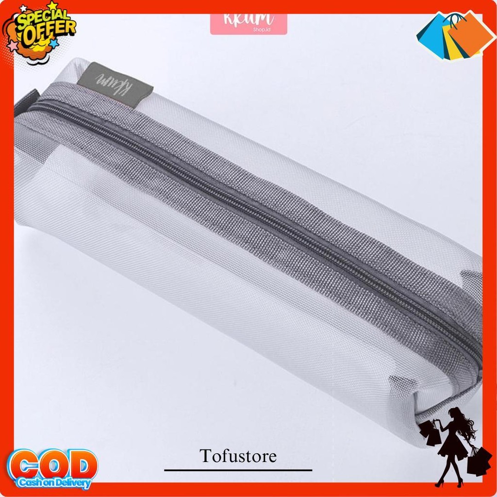 

Kotak Pensil Korea Pouch/ Tempat Pensil Transparant Simple Bening/Pencil Case Lucu Cod