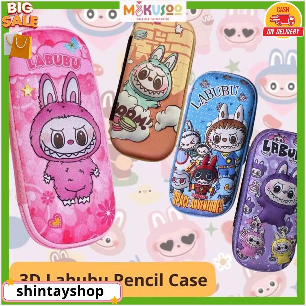 

Mikusoo Kotak Pensil Karakter 3D Timbul Anak Sekolah Impor Premium Eva Gratis Ongkir