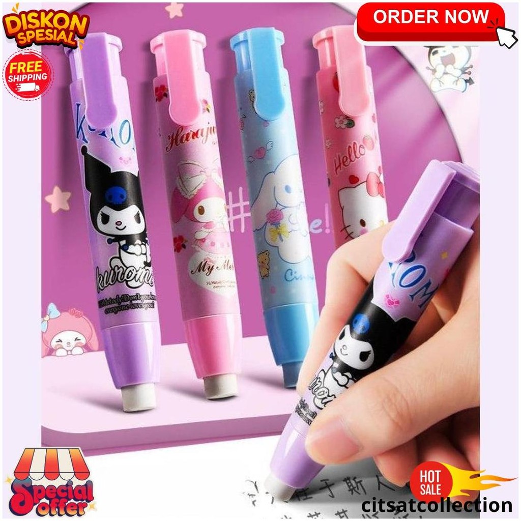 

Local Delivery Kuromi Kotak Hadiah Mewah Alat Tulis Set Anak Perlengkapan Sekolah/Kuromi Stationery Untuk Hadiah Anak Sekolah Set/Kotak Pensil Set/Kotak Hadiah Ulang Tahun Anak Cod