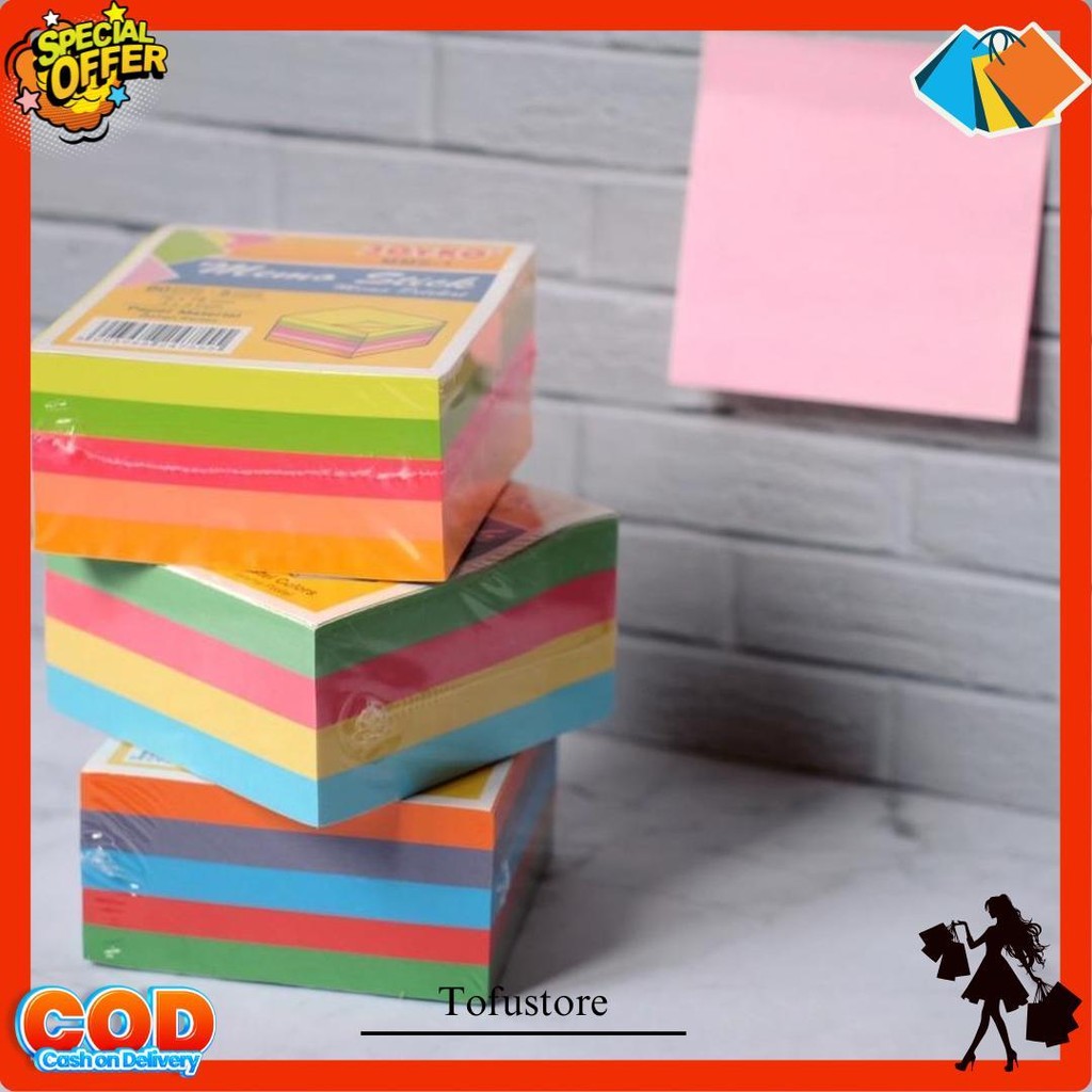 

Memo Stick Joyko Mms-1 Catatan Tempel Kertas Sticky Note Tempelan Terlaris