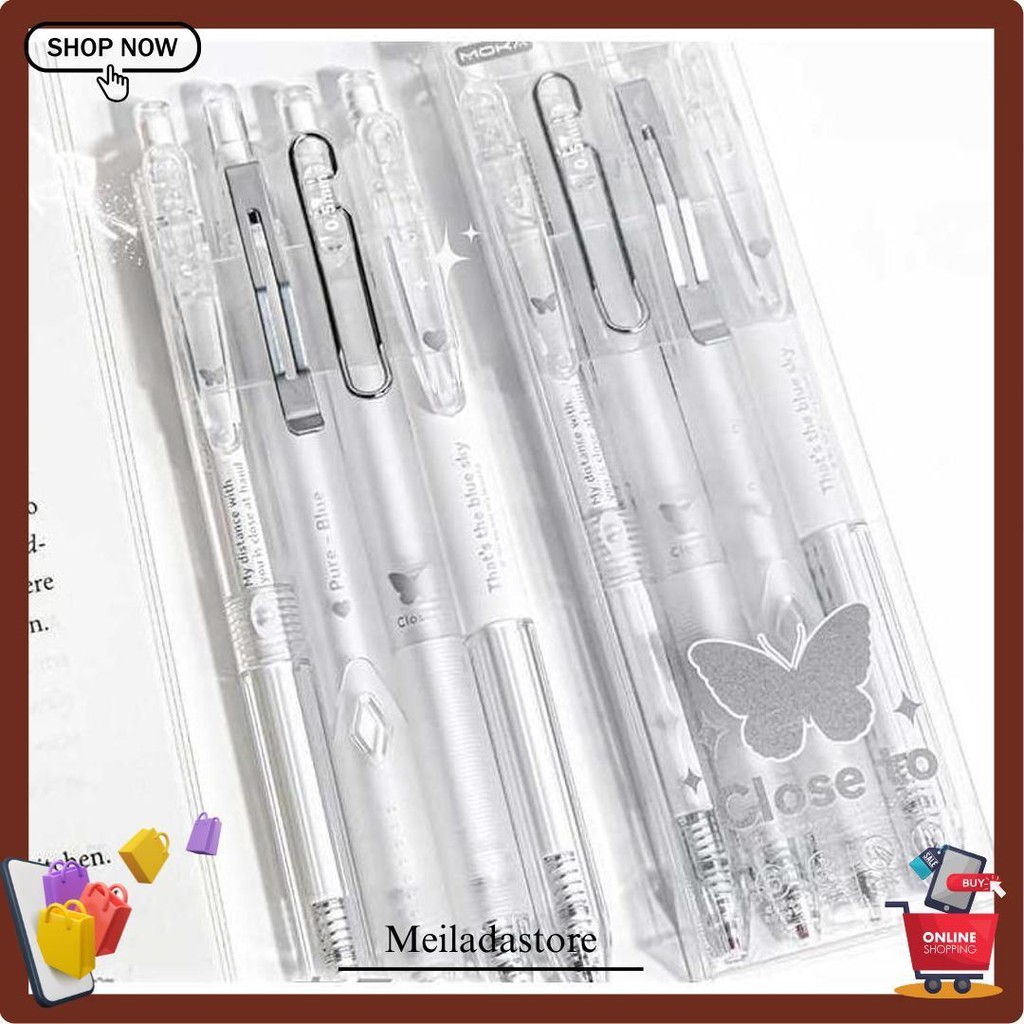 

Pulpen Close To Set 4 Pc Dengan Berbagai Model Clip 0.5 Mm Gratis Ongkir
