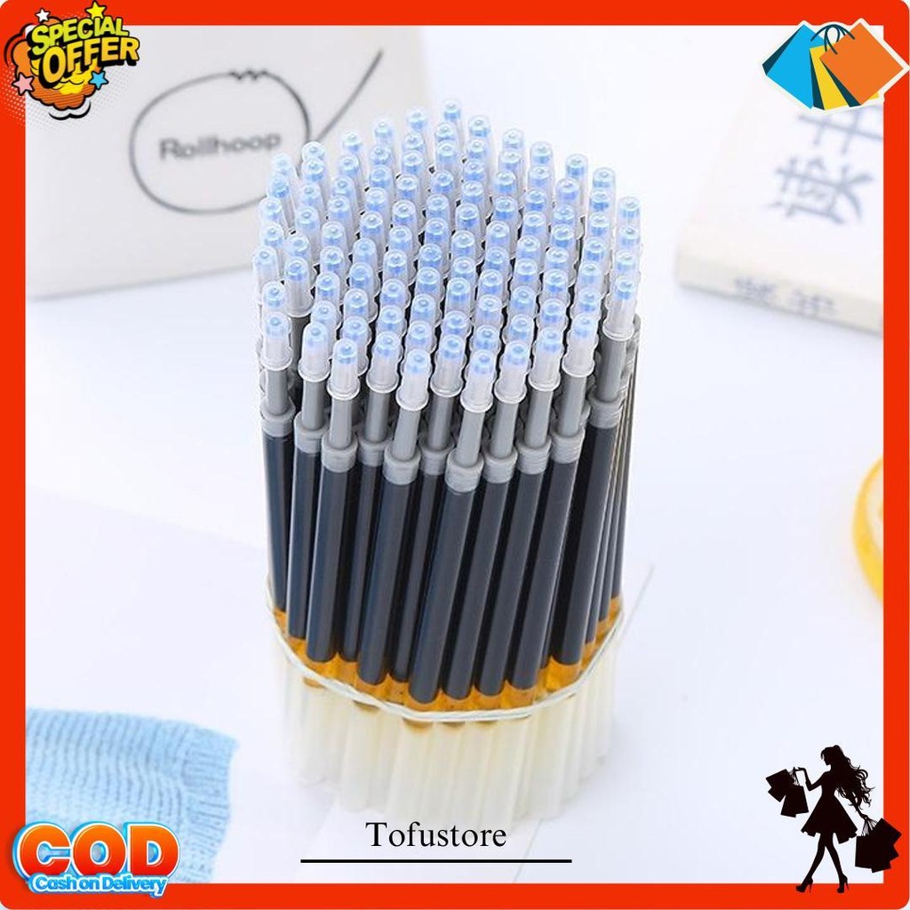 

20 Pcs Refill Refil Isi Ulang Pena Pen Pulpen Cetek Cetekan Gmall-St0105 Bisa Cod