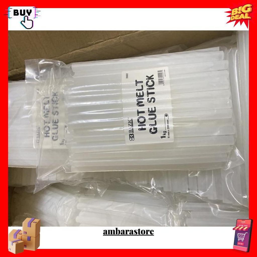 

Hot Melt Glue Stick Besar - Lem Bakar Besar (1Kg/Pack) Gratis Ongkir