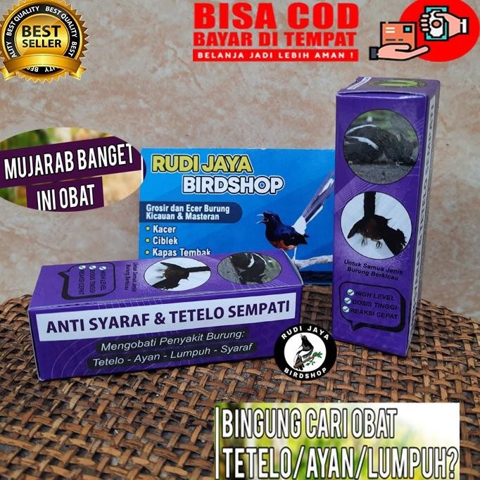 rt-69 ANTI SYARAF TETELO SEMPATI OBAT BURUNG AYAN KEJANG KEPALA BERPUTAR LUMPUH MBAGONG SARAF MURAI 