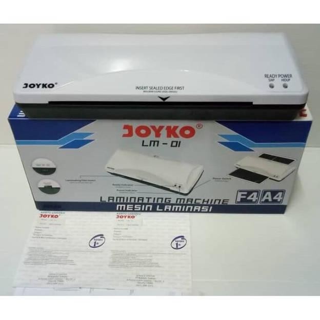 

fx-2 MESIN LAMINATING JOYKO LM01 SIZE A4 & F4 - LAMINATOR LOW WATT LM01 Premium