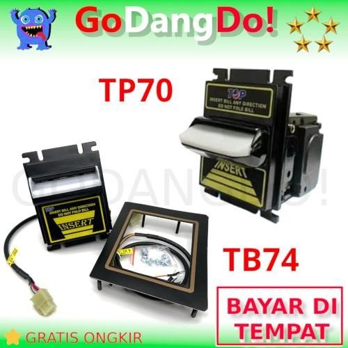Alat Pendeteksi Uang Palsu Top Tp70 / Tb74 Bill Acceptor Murah Original Dan Terpercaya