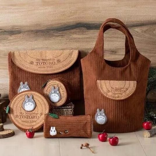 

TERMURAH - Tas tempat pensil Totoro hand bag pencil case storage bag