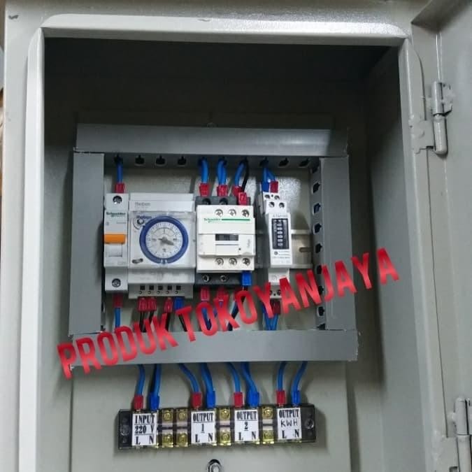 Panel Lampu Jalan/Panel Pju/Panel Lampu Taman/Panel Timer Theben Original Dan Terpercaya