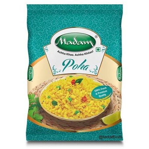 

:<:<:<:<] Poha Madam / Rice Flakes Flattened / Beras India Aval Avalakki Pooha