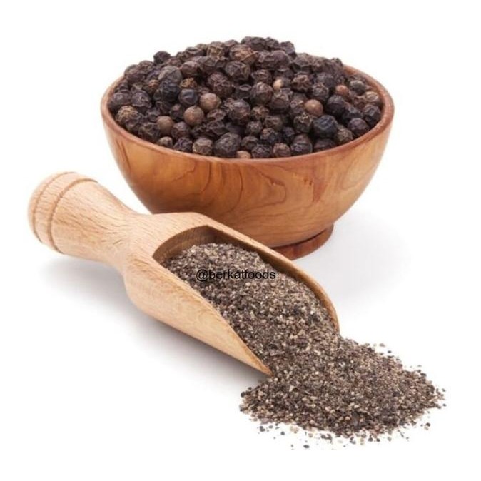 

#@#@#@#@] Black Pepper Crushed Coarse / Lada Hitam Merica Giling Kasar Grounded