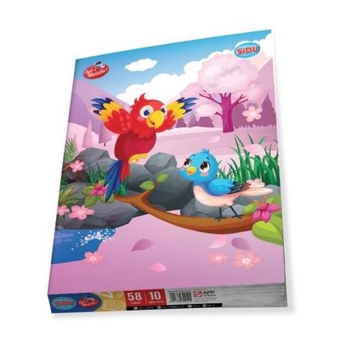 

New!! [Pack] Buku Sidu 58 Lembar / Buku Tulis Sinar Dunia 58