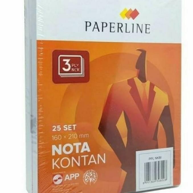 

New!! Nota Kontan Bon Paperline B3 Besar 3 Rangkap 3Ply Ncr Per Pack