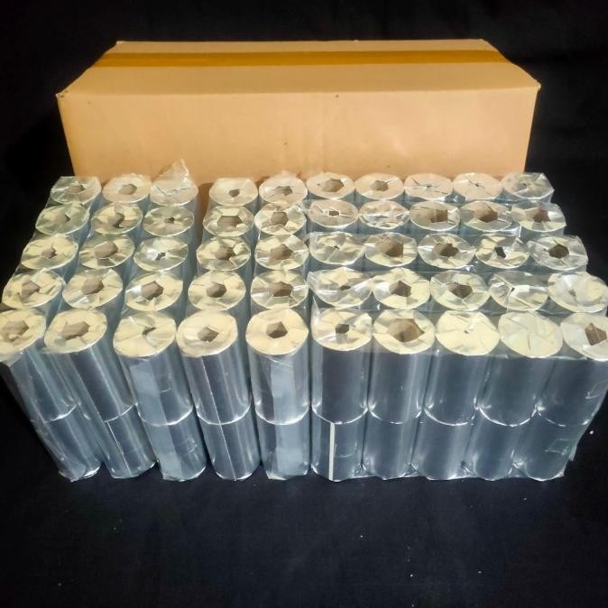 

TERBARU - Kertas Thermal polos kor 57x30 paket 100 roll