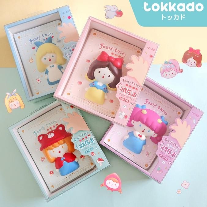 

Sale!! Fairy Tales Squishy Planner Notebook Agenda Buku Catatan Lucu