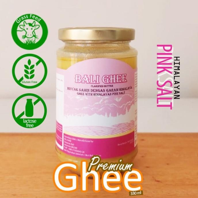 

best seller] Bali ghee plus pink salt clarified butter food grade