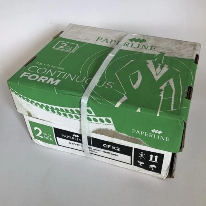 

TERLARIS - continous form 2 ply/kertas komputer 2 ply /paperline/putih putih