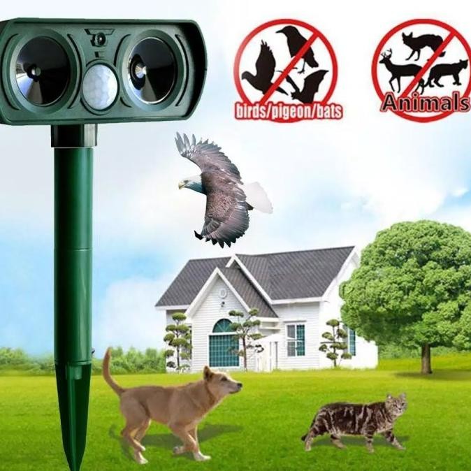 Alat Pengusir Hewan Anjing / Kucing / Rubah Ultrasonik