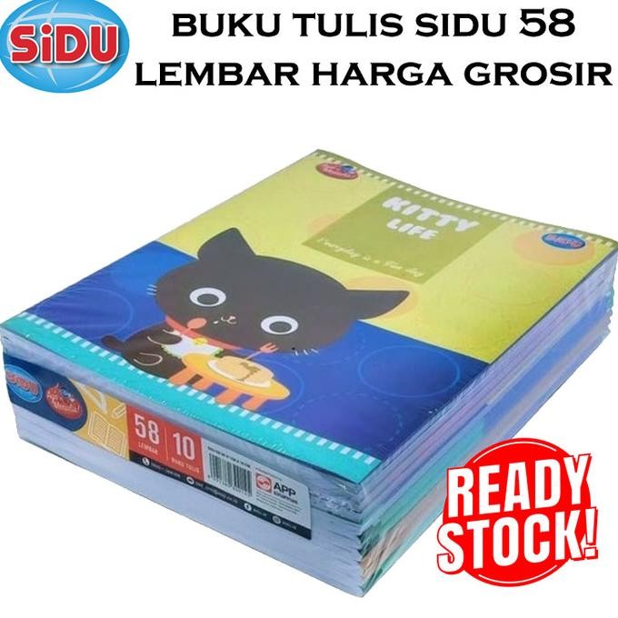 

New!! Buku Tulis Sidu 58 Lembar