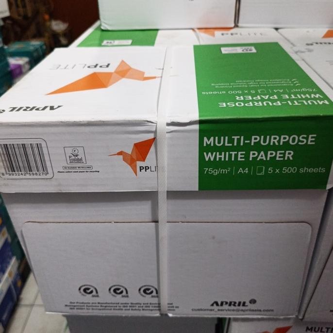 

TERBARU - kertas hvs PPlite A4 75gr (perdus) gojek only