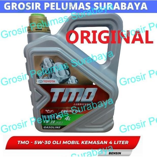Original oli TOYOTA TMO bensin hijau 5w/30 5w-30 galon 4ltr 4 liter