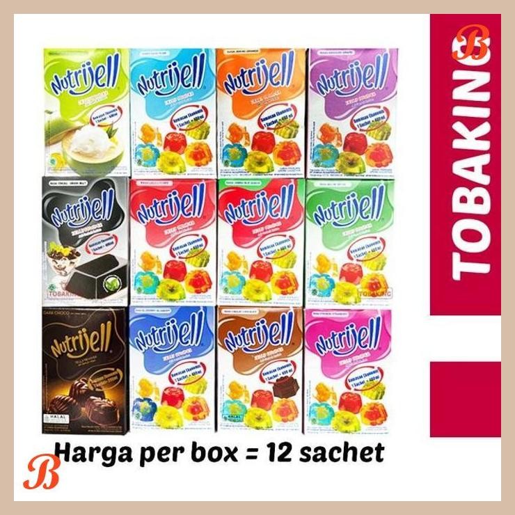 

| RMP | NUTRIJELL JELLY BOX EKONOMIS ISI 12 NUTRIJEL JELI ALL VARIAN PUDING