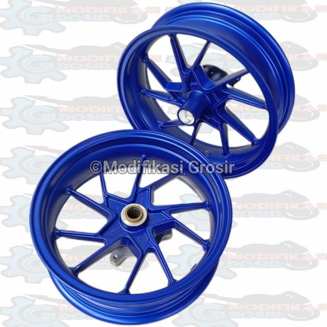 VELG RACING TAPAK LEBAR CHEMCO NEW NMAX 155 2020 100% ORI - BIRU WHY