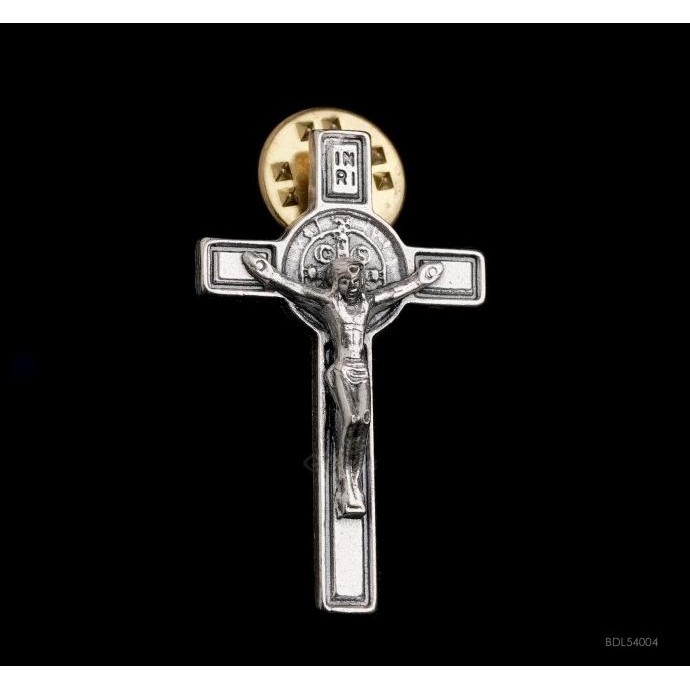 

*#*#*#] Bandul Pin Salib Benedict Rohani Katolik