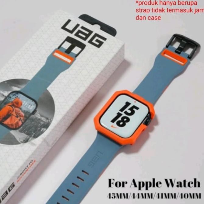 TERMURAH - Strap UAG Civilian armor rubber iWatch Apple Watch Series 6 44mm 42mm