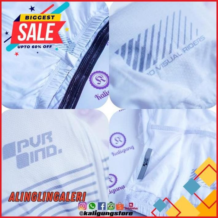 JERSEY ROADBIKE PVR KNIGHT SERIES WHITE ~ JERSEYS SEPEDA RB XC OBRAL DISKON