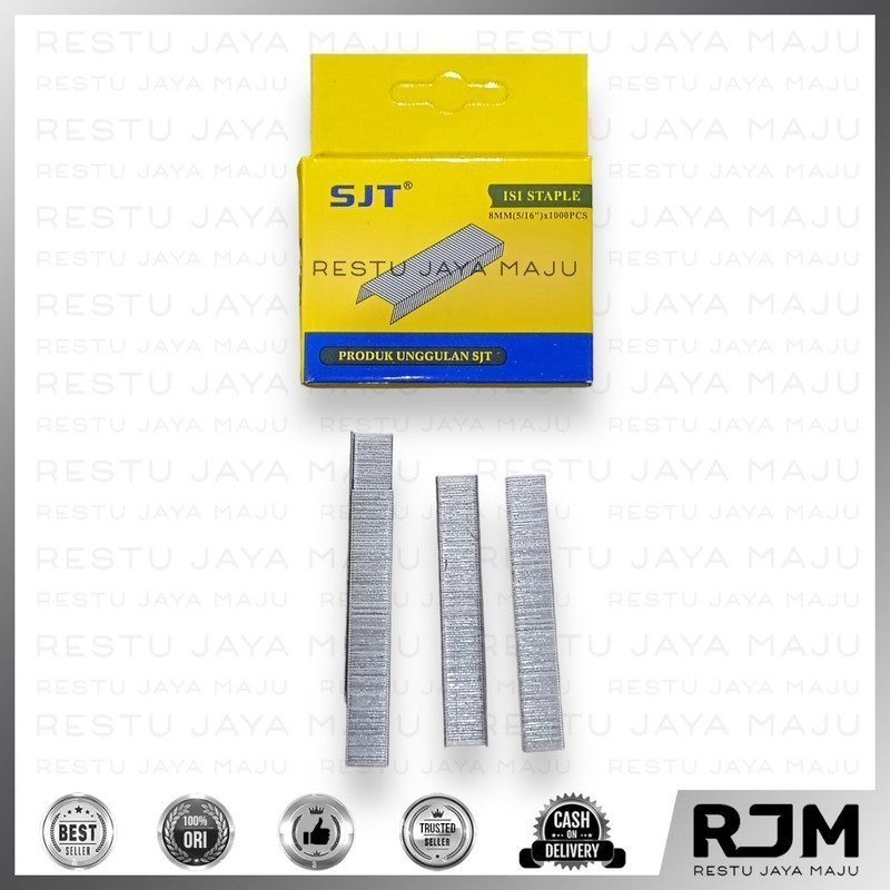 

SJT Isi staples 8mm refill stapler staple tacker rj