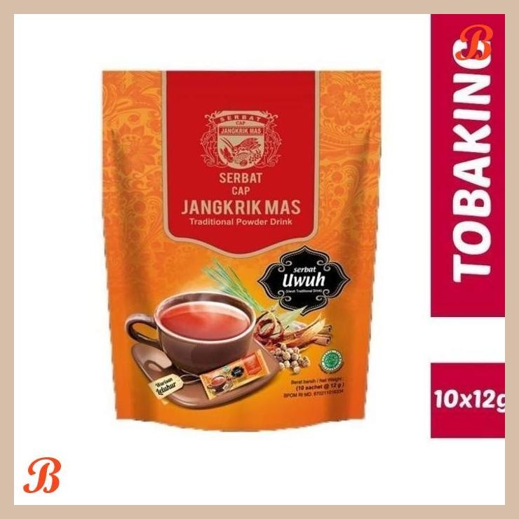 

| RMP | SERBAT CAP JANGKRIK MAS TRADITIONAL POWER DRINK 120GR (10 X12GR)