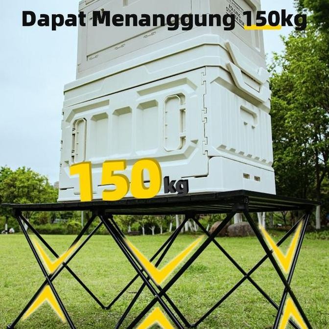 Promo [Ready] Trailtop Meja Kursi Lipat Kermit 1 Set Meja Lipat Outdoor Dan Kursi Lipat Portable Bes