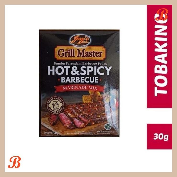 

| RMP | JAYS GRILL MARINADE MIX HOT AND SPICY 30 GR