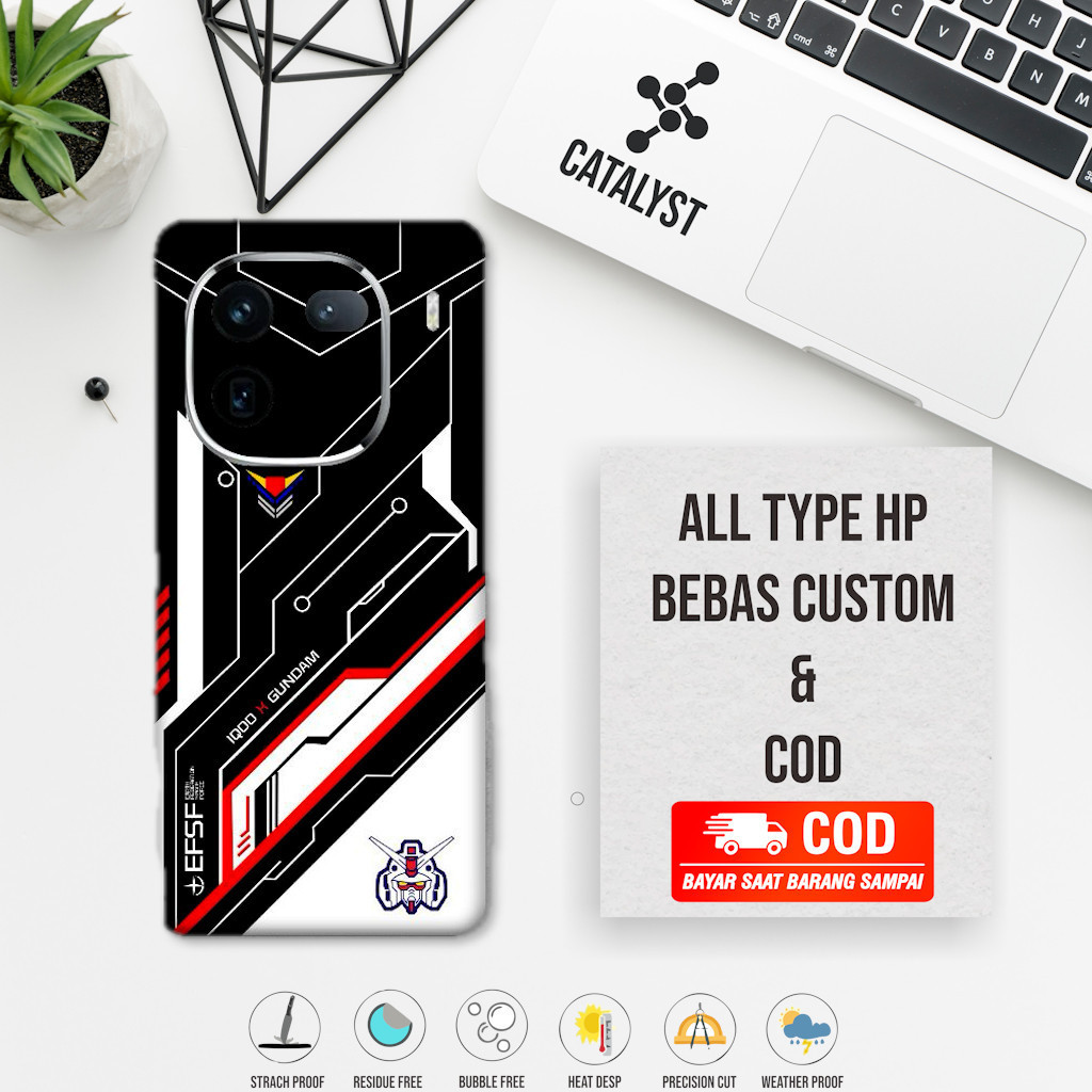 

*PromoTerjangkau* Iqoo 12 Gndm V3 Kiy Garskin Wrap Stiker Premium / X Casing Case COD
