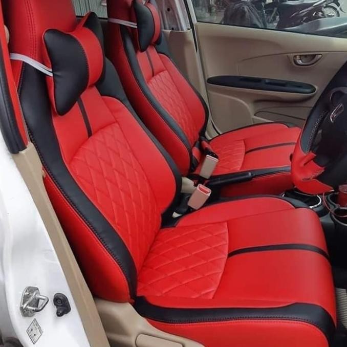sarung jok Brio RS Brio Satya bahan MBtech Camaro kwalitas terbaik