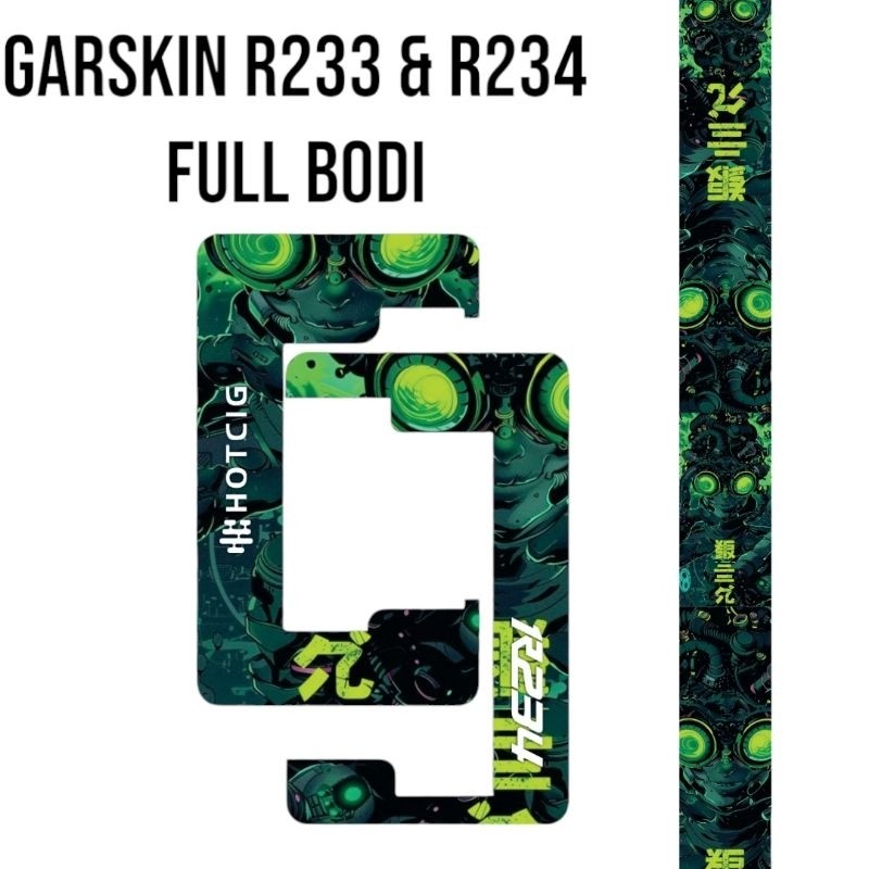 

*PromoTerjangkau* Aicostore R 233 234 Bodi Laminasi Tebal 33 Garskin Wrap Stiker Premium / X Casing Case COD