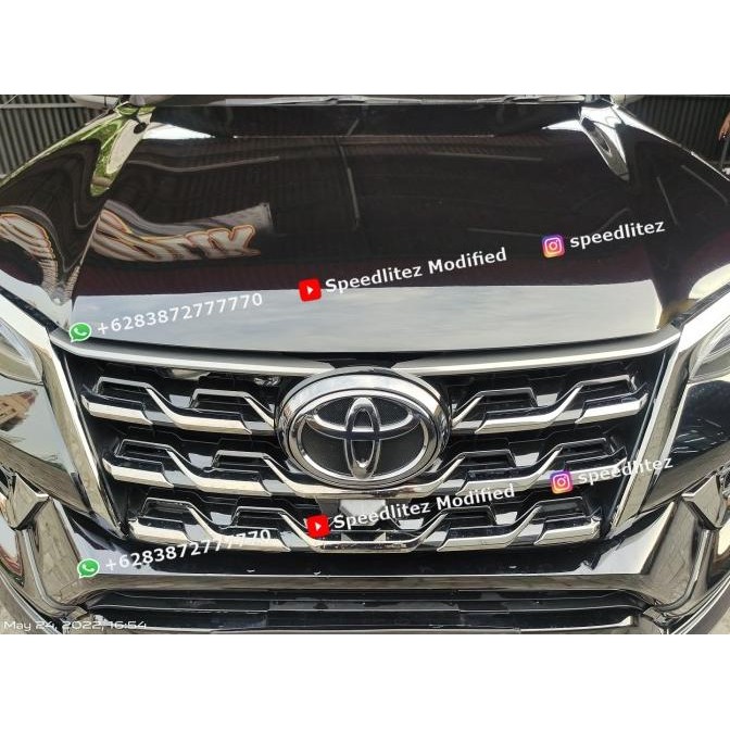 LOGO DEPAN FORTUNER FACELIFT - LOGO TOYOTA FORTUNER FACELIFT READY