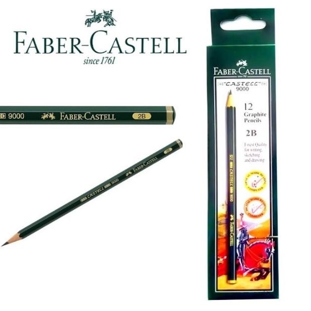 

Promo!! Pensil 2B Faber Castell (12 Pcs)