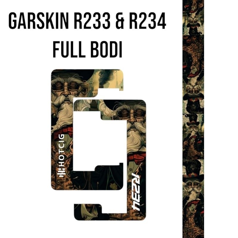 

*PromoTerjangkau* Aicostore R 233 234 Bodi Laminasi Tebal 32 Garskin Wrap Stiker Premium / X Casing Case COD