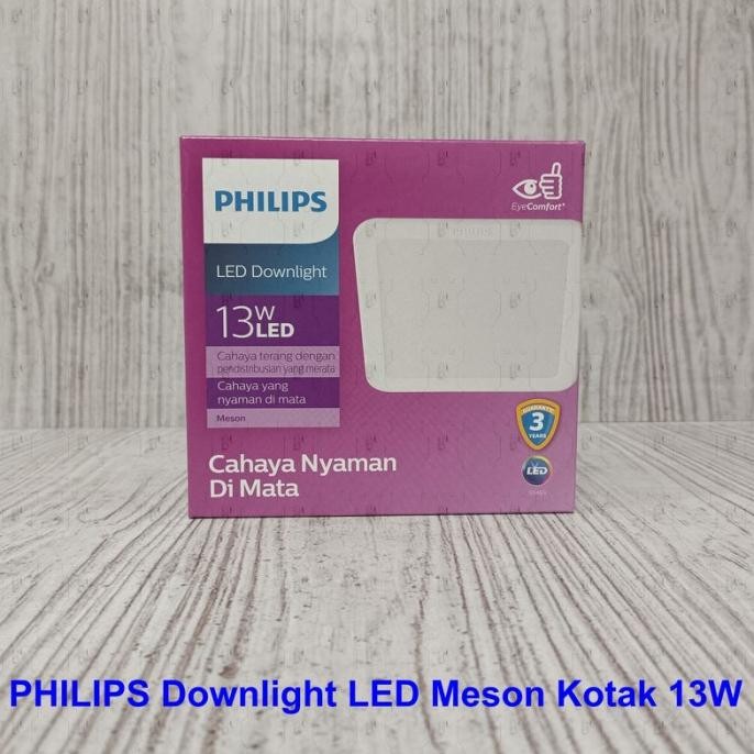 Lampu Philips Meson Downlight Plafon Led 59465 125 13W Inbow Kotak