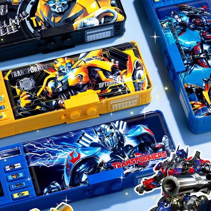 

Promo!! Kotak Pensil Multifungsi Motif Kartun Untuk Anak Laki-Laki /Transformer Password Pencil Case /Tempat Pensil Magnet Sandi Multifungsi Motif Kartun Untuk Anak Laki-Laki