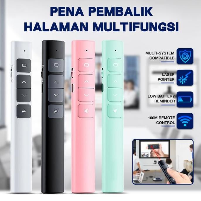 

Diskon!! Baru Laser Pointer + Presenter Wireless Usb Pen Laser Presentasi Ppt Sinar Merah Jarak 100 M Wireless Laser Pointer Presenter Rechargeable