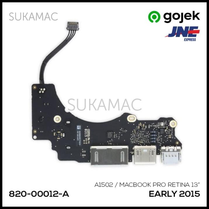 I/O Io Board Usb Hdmi Card Reader Macbook Pro 13 Retina A1502 2015