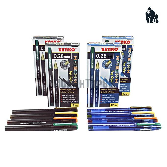 

Murah!! Pulpen Hi Tech Fun Color 0.28 Mm / Bolpen Gel Hi-Tech-H [12 Pcs]