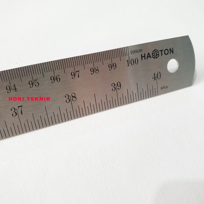 

Promo!! Penggaris Mistar Hasston Prohex 1 Meter / 100 Cm