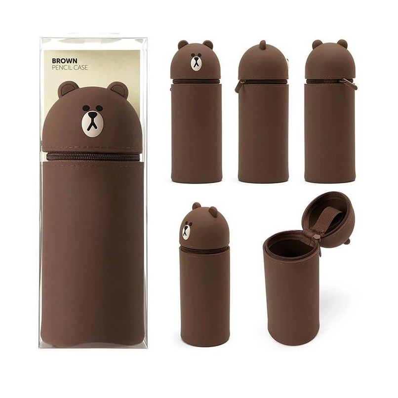 

Diskon!! Kotak Pensil Silikon Tempat Pensil Silicone Dua Fungsi Bisa Sebagai Pen Holder Premium Quality