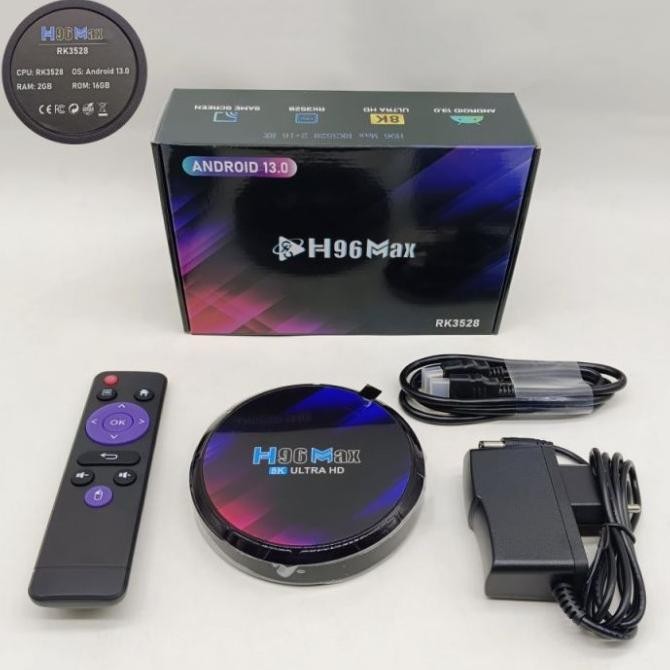 4K TV Box Android 11 H96 MAX 4GB 64GB 16GB Bluetooth Mira Dual Wifi 2G