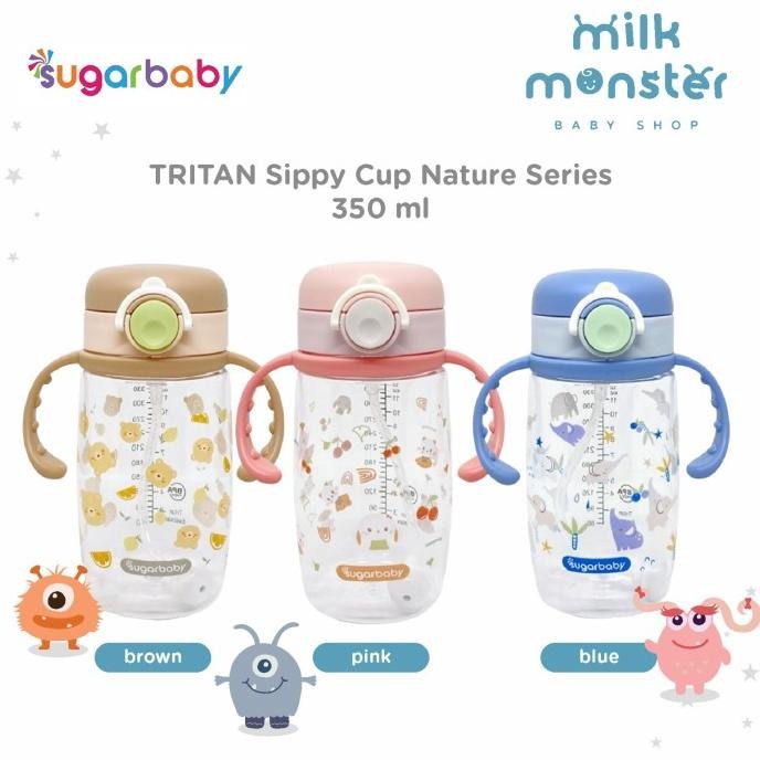 Sugar Baby TRITAN Sippy Cup Nature Series / Botol Minum anak