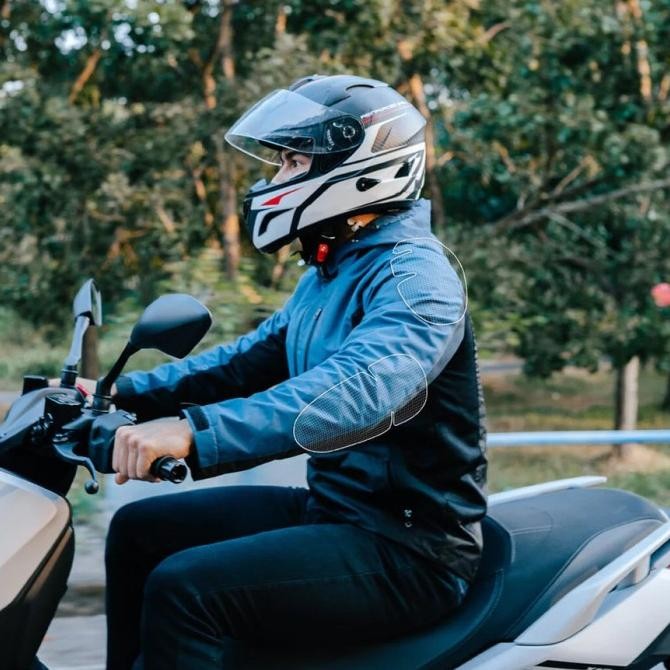 RESPIRO DIVENTRO JAKET MOTOR TOURING RIDING PRIA dvs